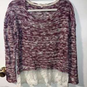 A warm winter sweater
